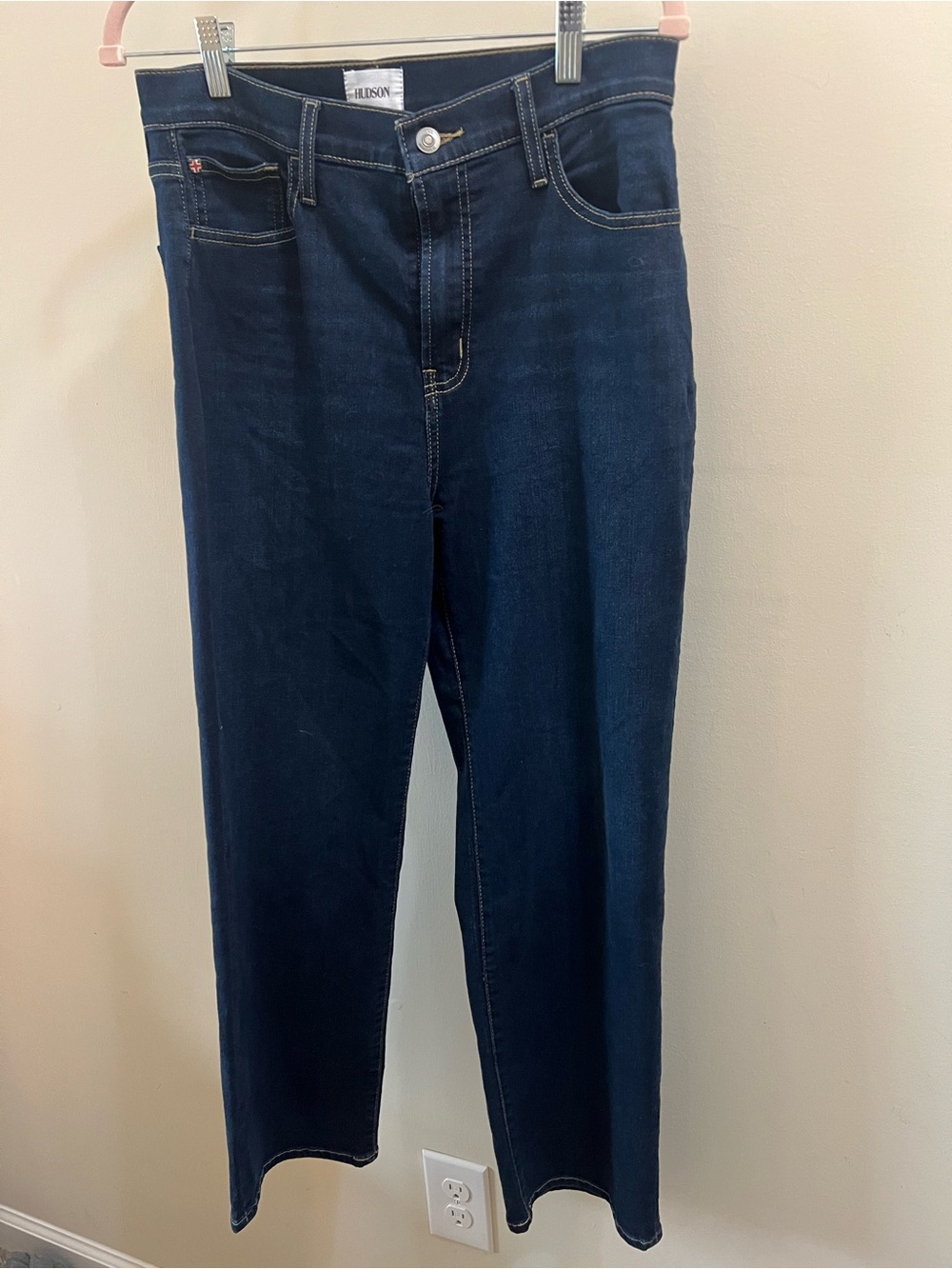 Hudson Jeans Noa Women’s Dark Blue Straight-Leg Jeans Size 29